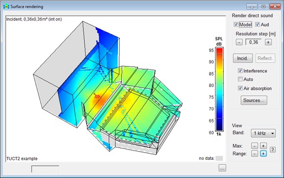 Screenshot of CATT Software Program