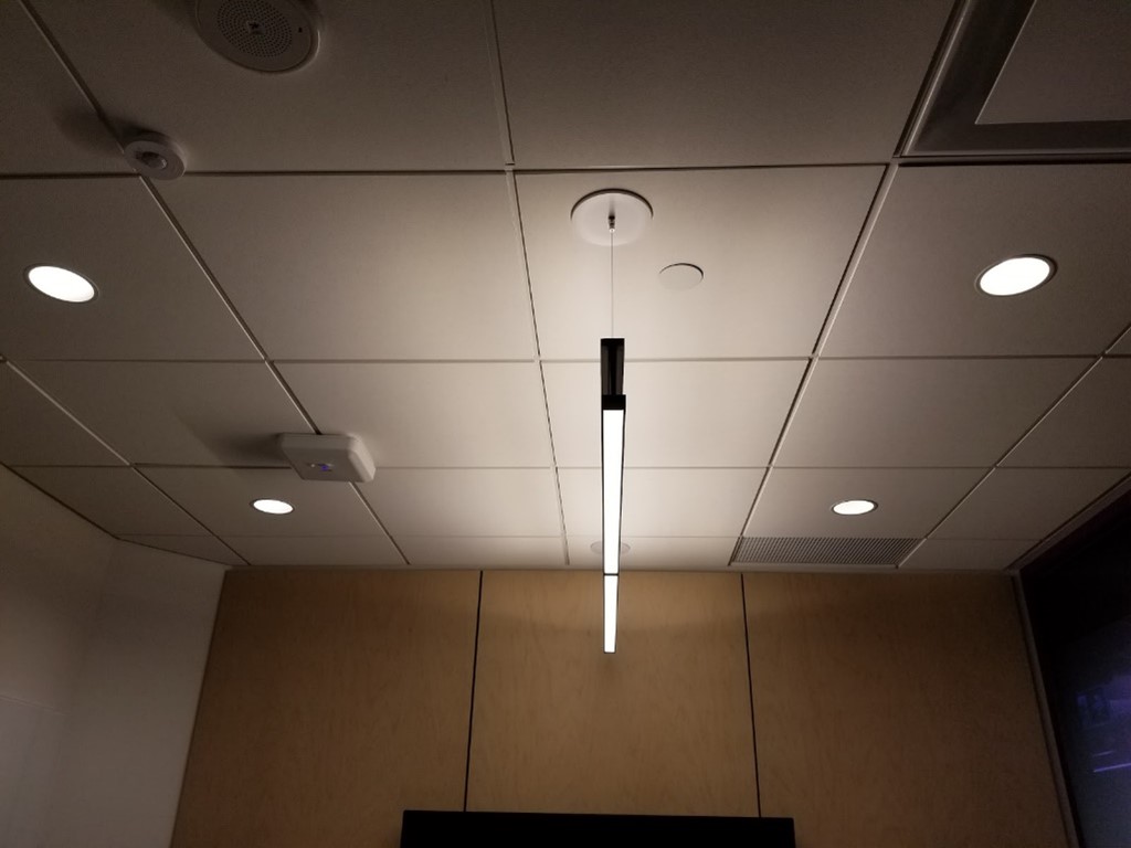 Photo of an Office Ceiling