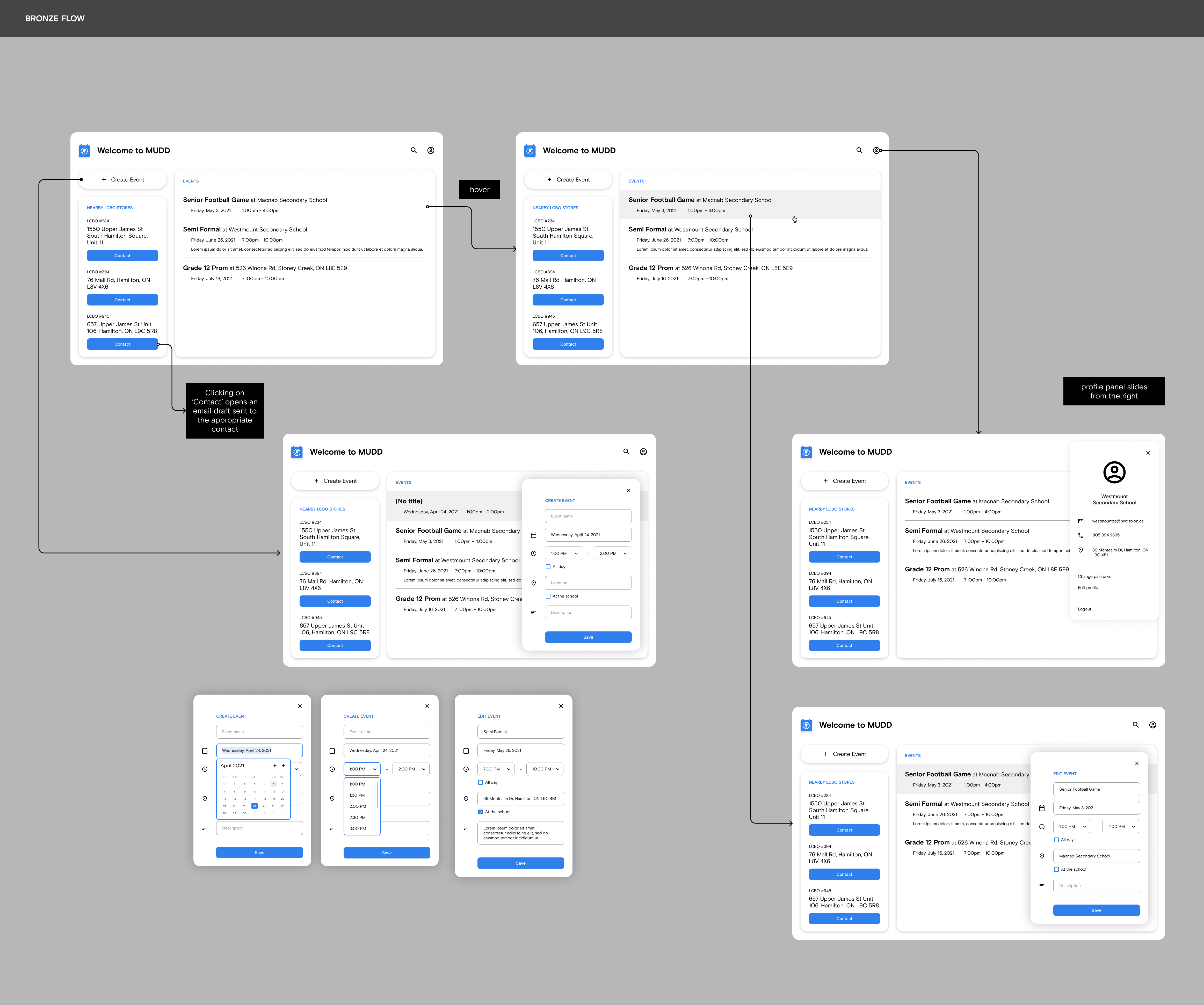 MUDD App Workflow